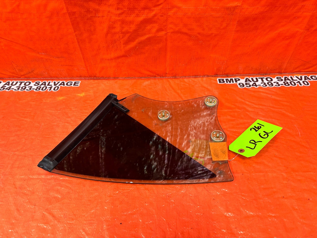 02 10 LEXUS SC430   DRIVER LEFT REAR   DOOR GLASS WINDOW   OEM FACTORY #2617