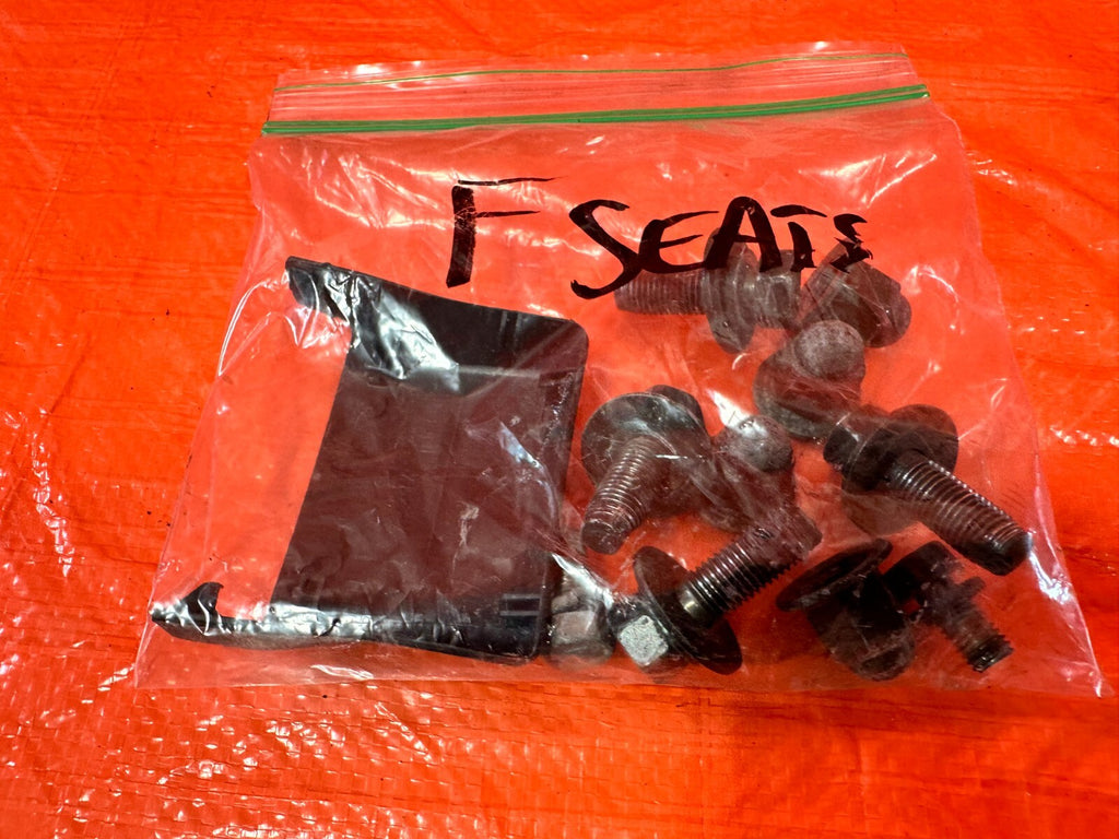 03 06 LANCER EVOLUTION VIII 8 EVO IX 9   FRONT SEAT BOLTS HARDWARE OEM #EVO96