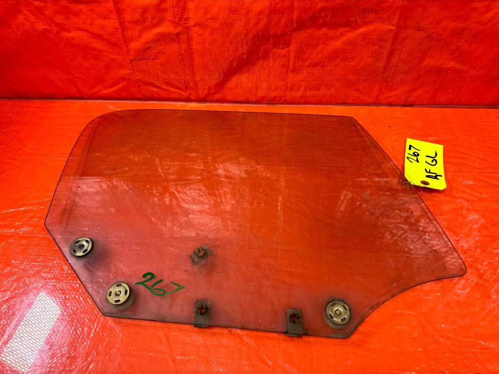 90 97 MAZDA MX 5 MIATA   PASSENGER RIGHT FRONT   DOOR GLASS WINDOW   OEM #2677