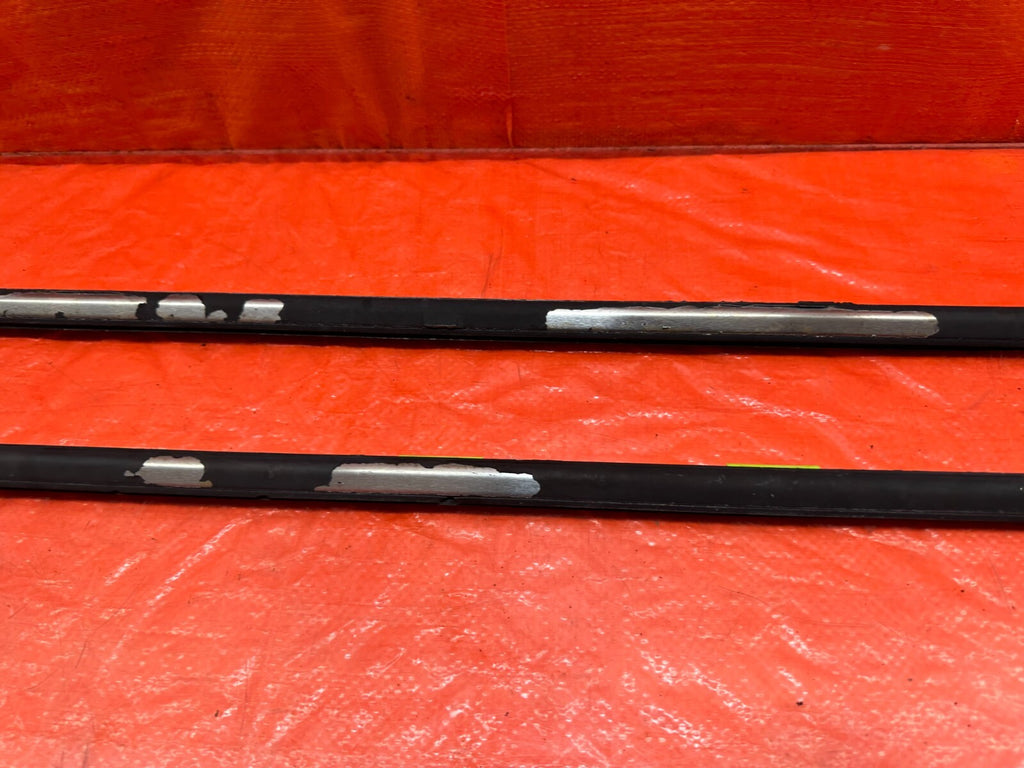 96 00 HONDA CIVIC COUPE HATCH EXTERIOR DOOR WINDOW GLASS TRIM SET LEFT RIGHT 2026