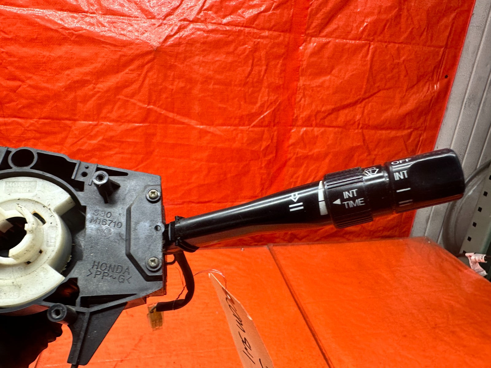 97 01 HONDA PRELUDE 2.2L TURN SIGNAL HEADLIGHT WIPER COMBINATION SWITCH #3365