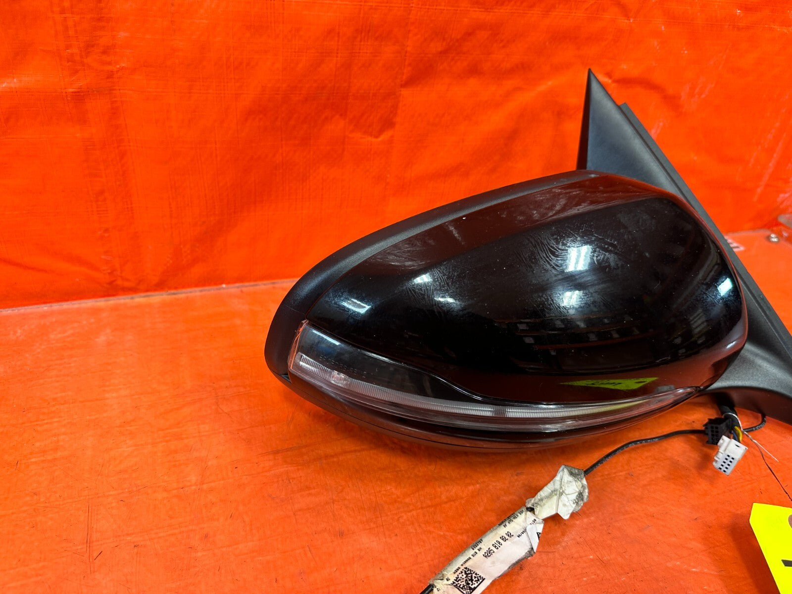 15 16 MERCEDES BENZ C63 AMG   PASSENGER RIGHT SIDE VIEW MIRROR W/ BLIND SPOT OEM6