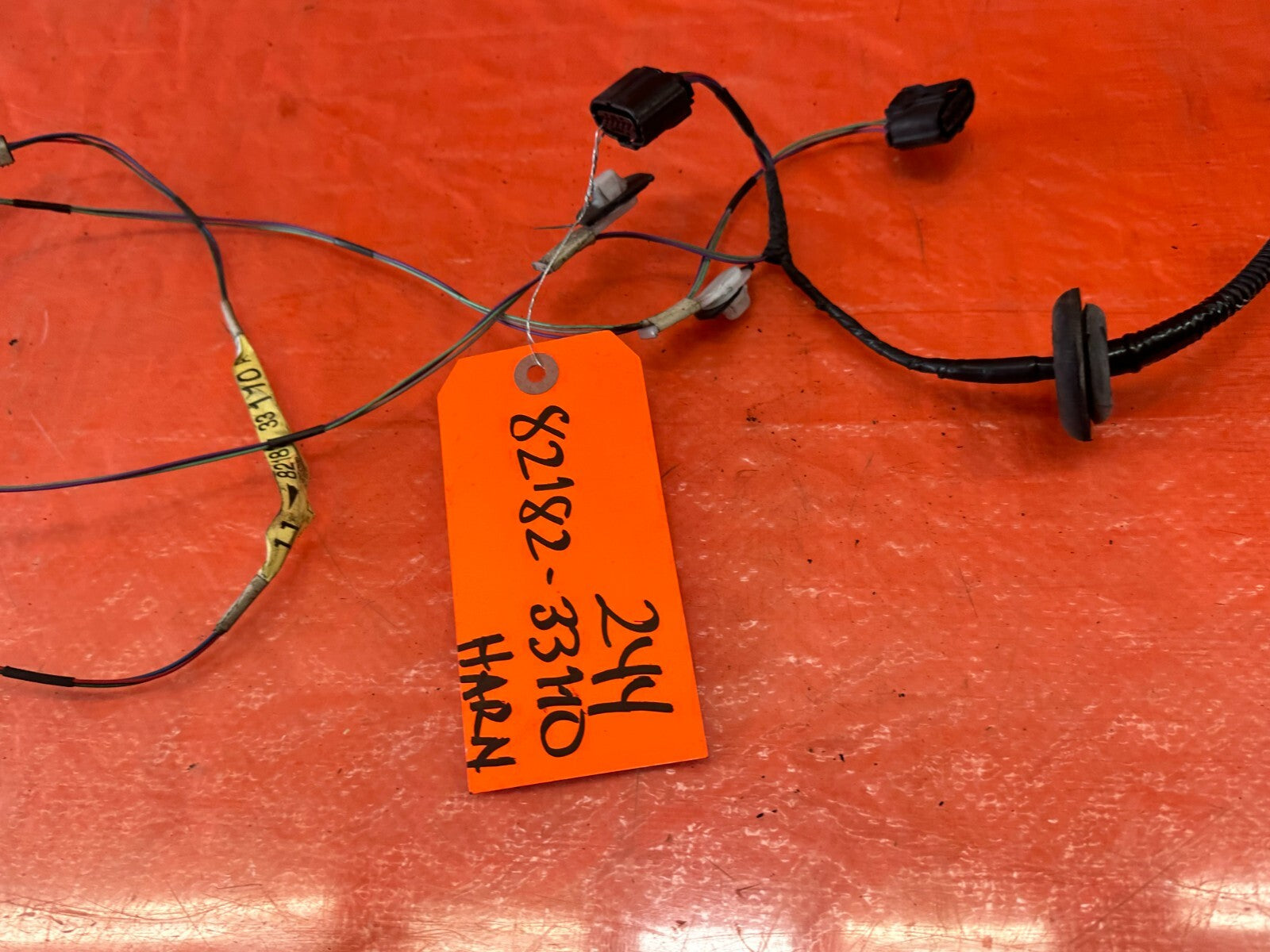 2009 09 LEXUS ES350   LUGGAGE ROOM WIRE HARNESS #2   82182 33110   OEM #2445
