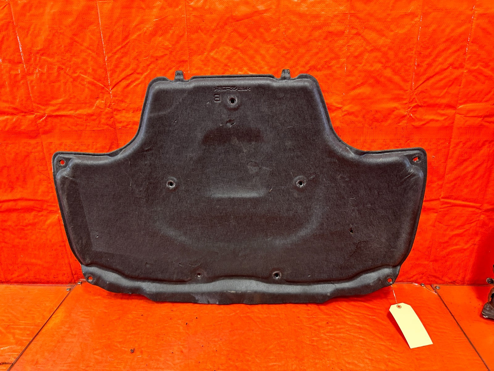08 15 INFINITI G37 Q60 FRONT HOOD INSULATION LINER PAD MAT OEM #32911