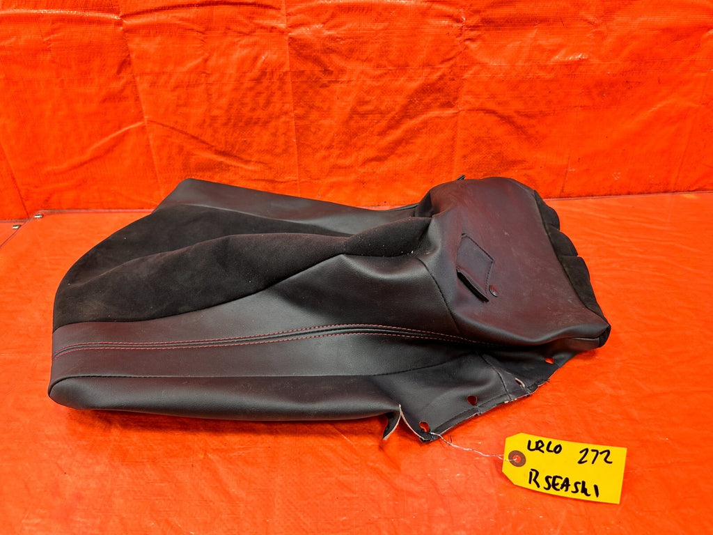 18 20 SUBARU BRZ   DRIVER LEFT REAR LOWER SEAT WRAP SKIN LEATHER OEM #2920