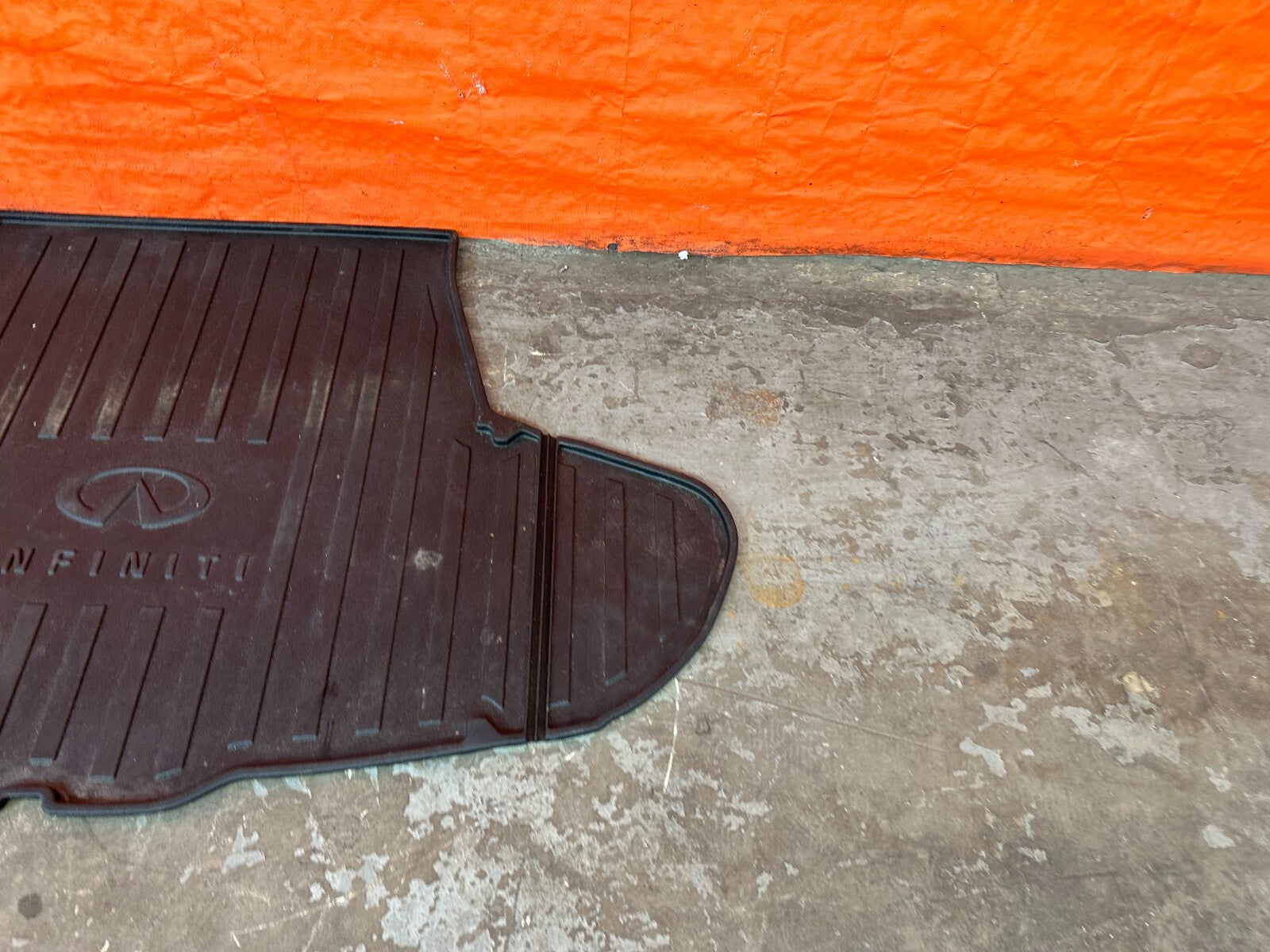 14 20 INFINITI Q50   ALL SEASON / WEATHER   REAR TRUNK MAT LINER LINING OEM #2154