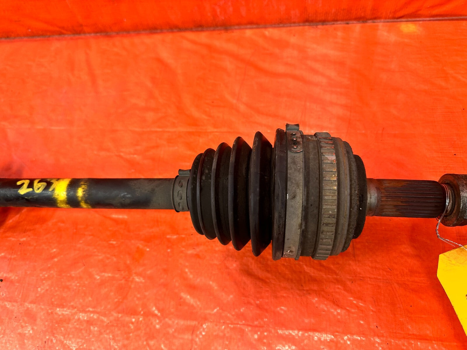 97 01 HONDA PRELUDE BASE DRIVER LEFT MANUAL STICK SHIFT   AXLE CV JOINT OEM 2637
