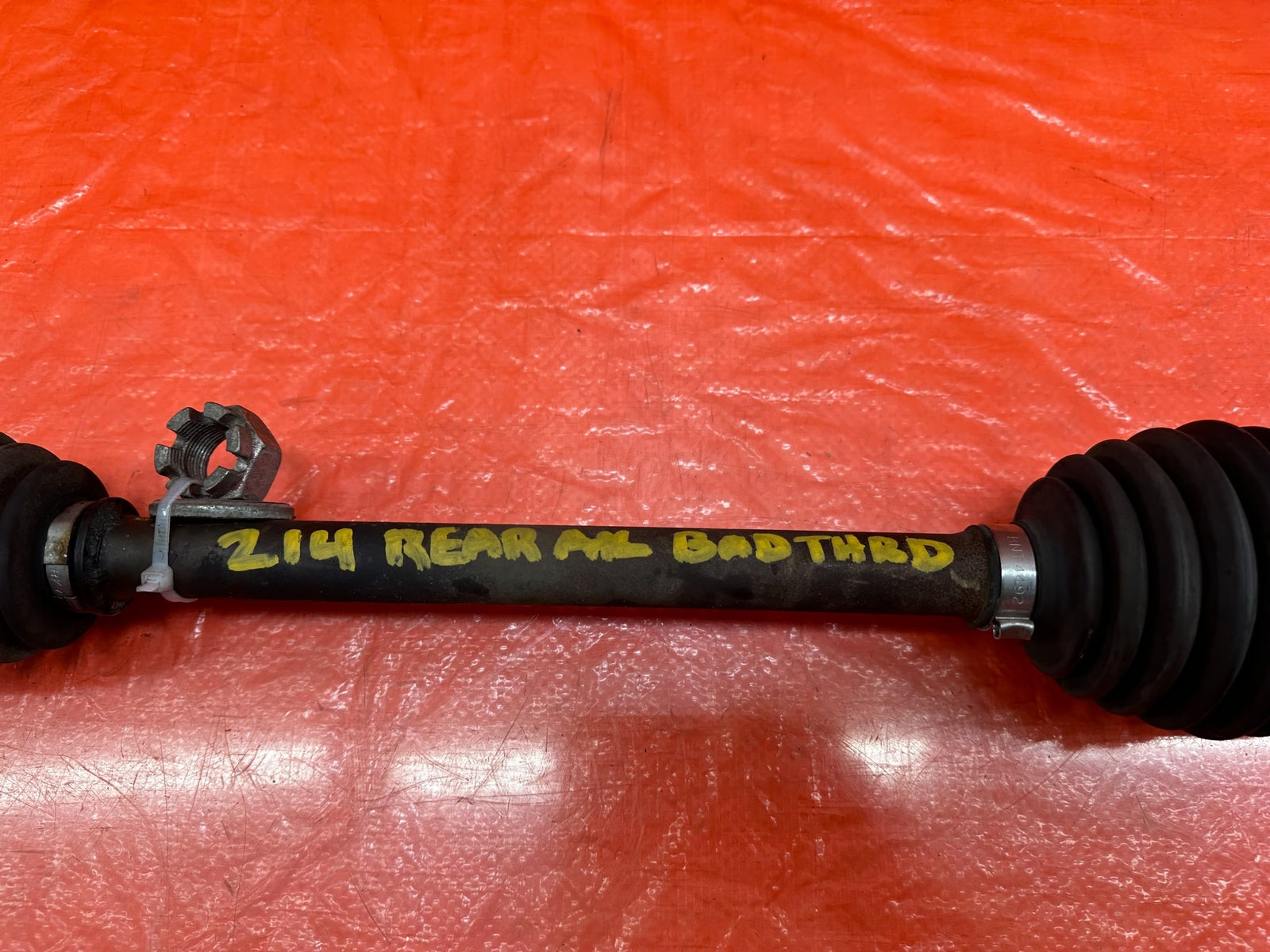 08 15 LANCER EVOLUTION X EVO 10   PASSENGER RIGHT REAR AXLE   OEM FACTORY OE 21410