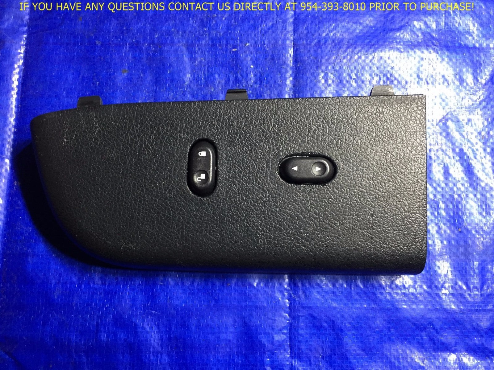 OEM 2006 FORD F150 PASSENGER RIGHT FRONT WINDOW SWITCH BLACK IN COLOR0