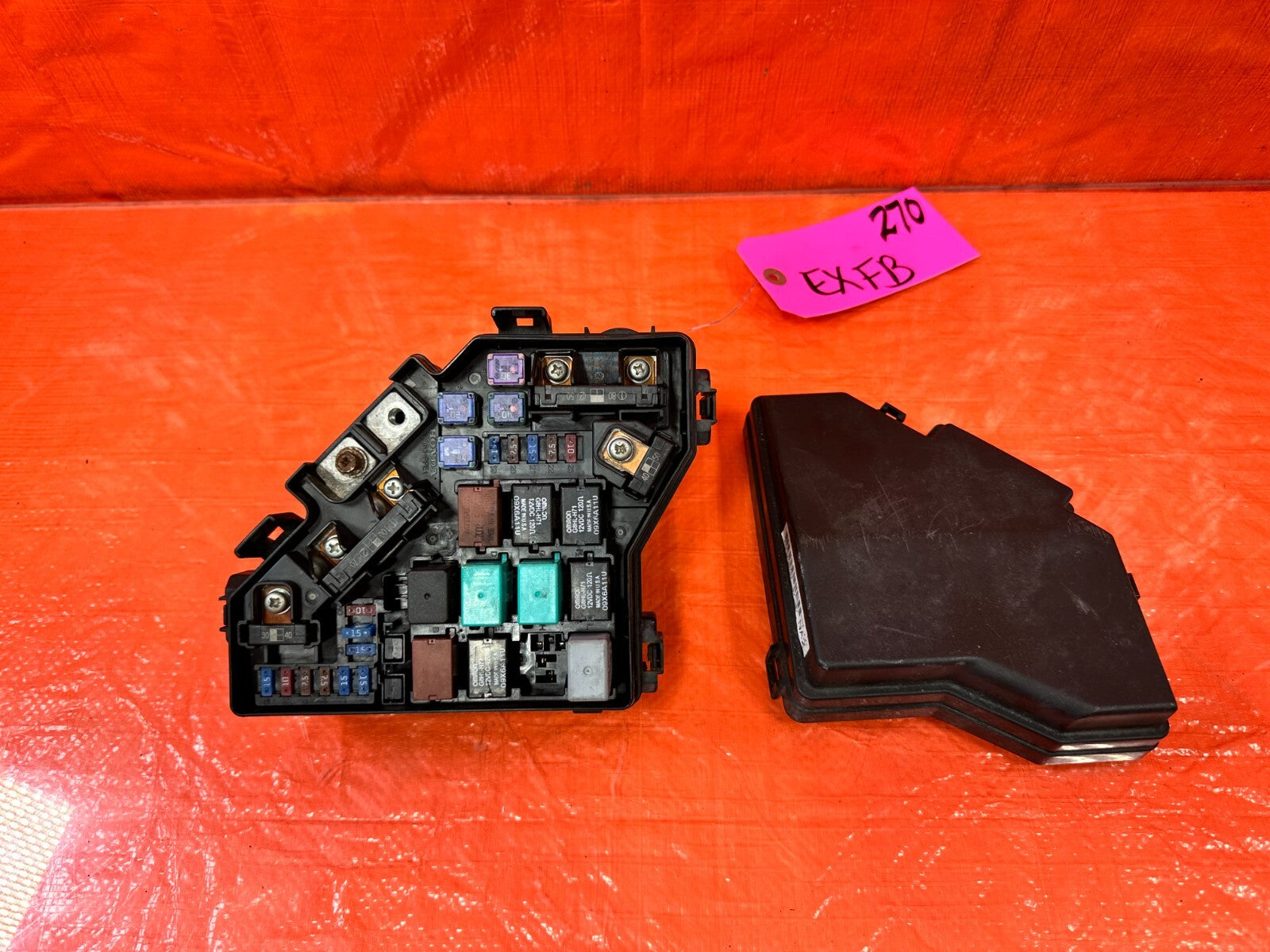 OEM 2008 08 HONDA CIVIC SI COUPE FUSE BOX EXTERIOR ENGINE BAY UNDER HOOD OEM 2700