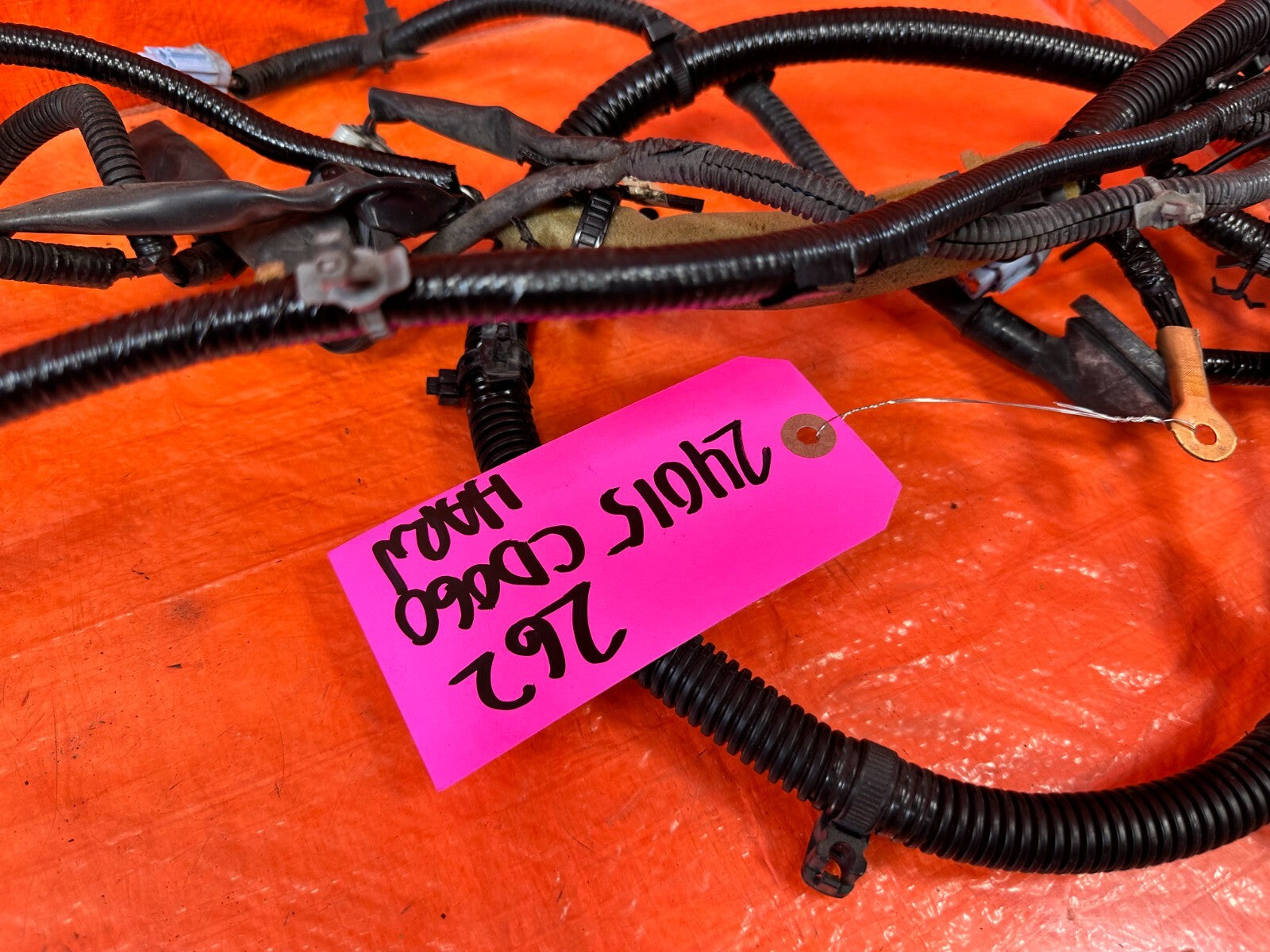 2004 04 NISSAN 350Z CONVERTIBLE REAR / TAIL LIGHT LAMP WIRING HARNESS WIRE LOOM9