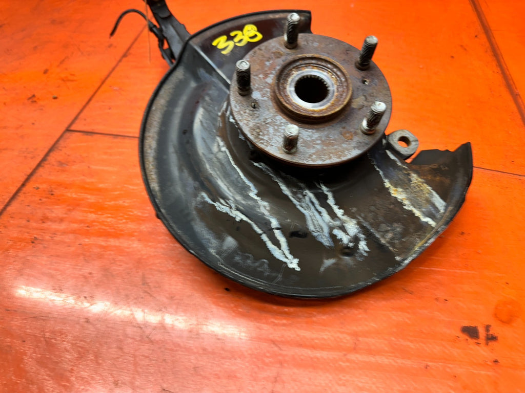 04-05 ACURA TSX 2.4L FRONT RIGHT PASSENGER SPINDLE KNUCKLE HUB OEM #3386