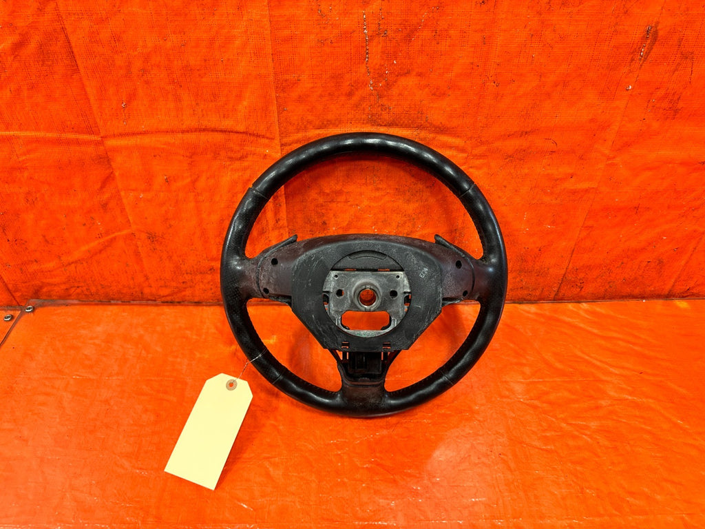 04 05 ACURA TSX   STEERING WHEEL   BLACK LEATHER WRAP   OEM FACTORY #3229
