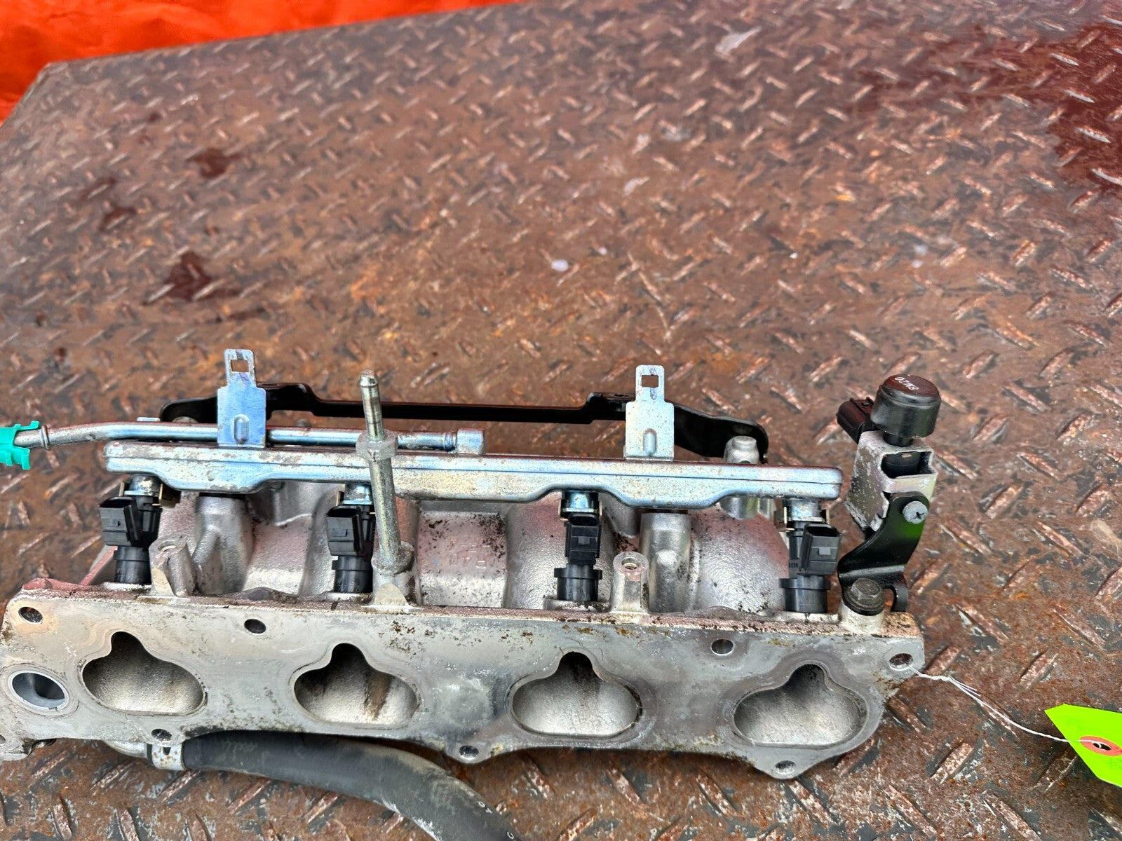 09 14 ACURA TSX 2.4L   K24Z3 FUEL RAIL W/ FACTORY FUEL INJECTORS   OEM #2795