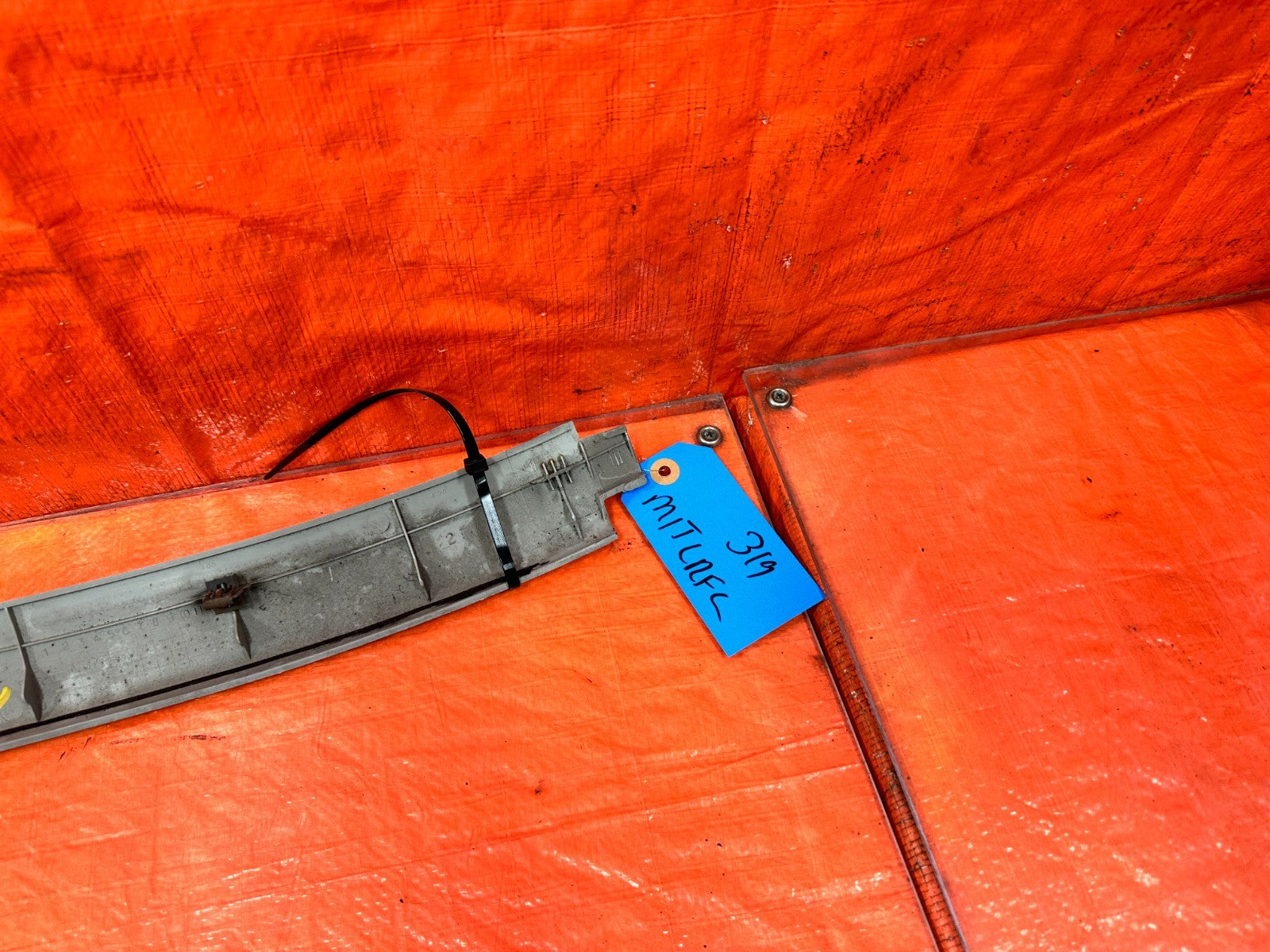 96 00 HONDA CIVIC COUPE   REAR HEADLINER TRIM COVER PLASTIC   OEM #3197