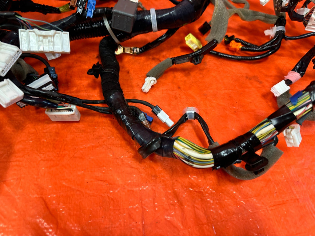 17 INFINITI Q50 RED SPORT 400 DASH BOARD CLUSTER WIRING HARNESS WIRE LOOM #31410