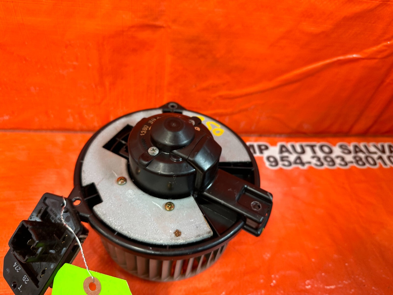 00 05 TOYOTA CELICA   GT & GT S   AC BLOWER MOTOR & RESISTOR KIT   OEM OE #2506