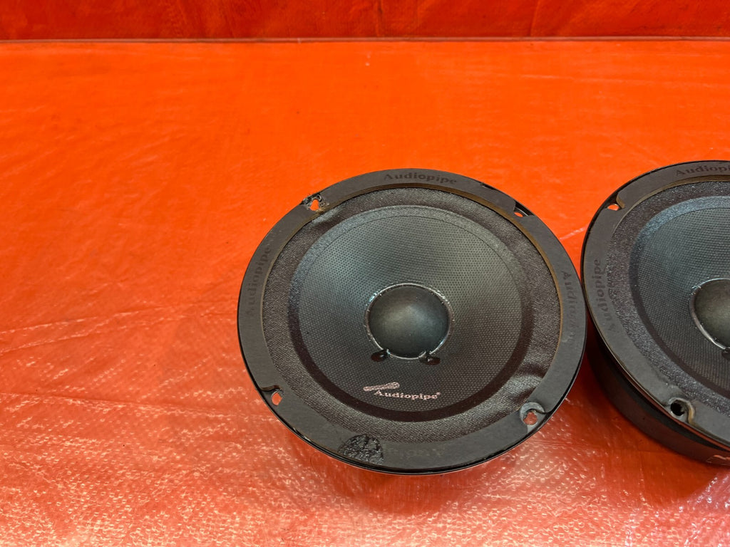 AUDIOPIPE BRAND   APMB 638SB C MODEL   SPEAKER PAIR OF 2   USED5