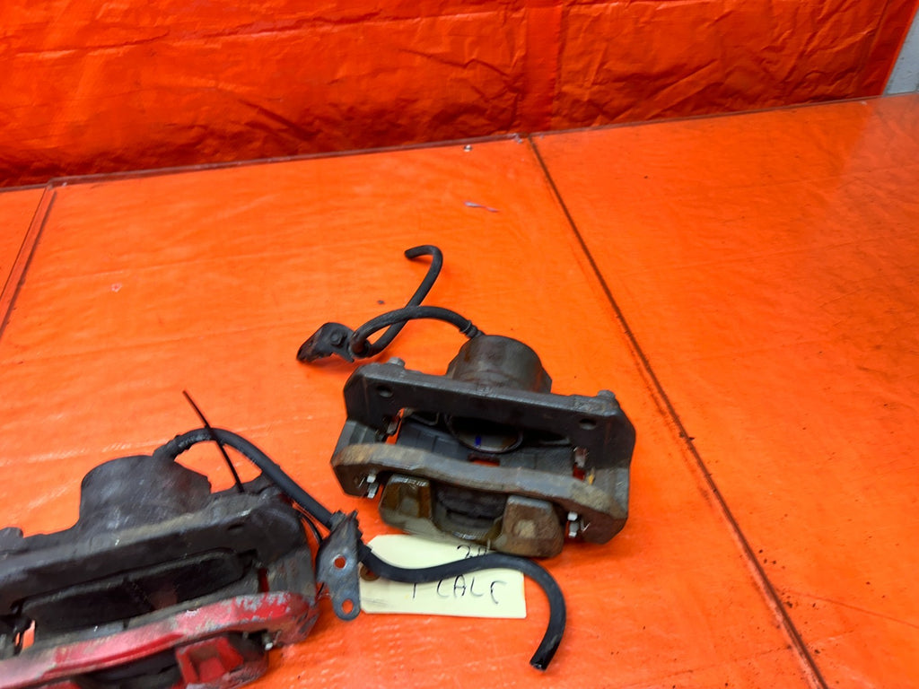 04-08 ACURA TSX 4D 2.4L K24A2 FRONT BRAKE CALIPERS BRACKETS DRIVER PASSENGER #3416