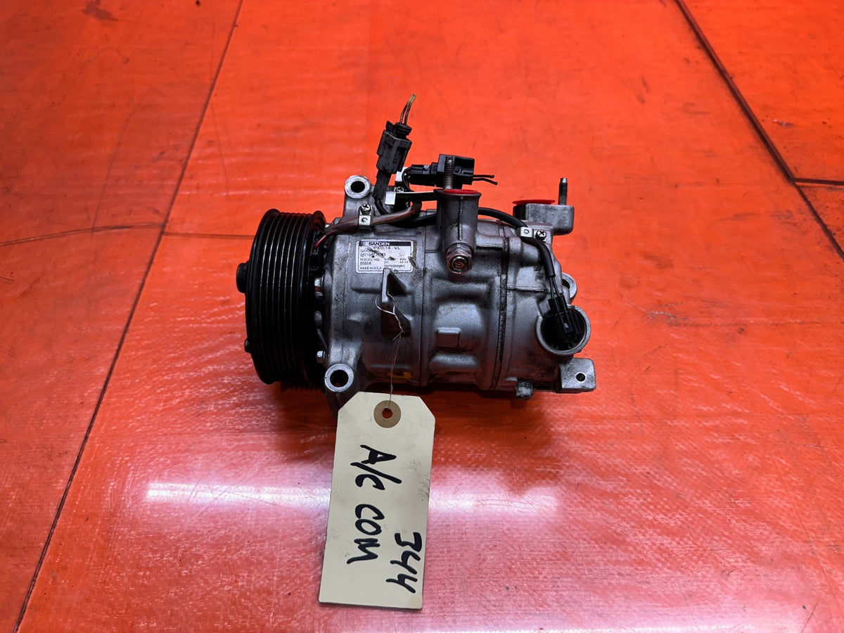 14-15 INFINITI Q50 3.7L VQ37VHR A/C AIR CONDITIONING COMPRESSOR PUMP OEM #3440