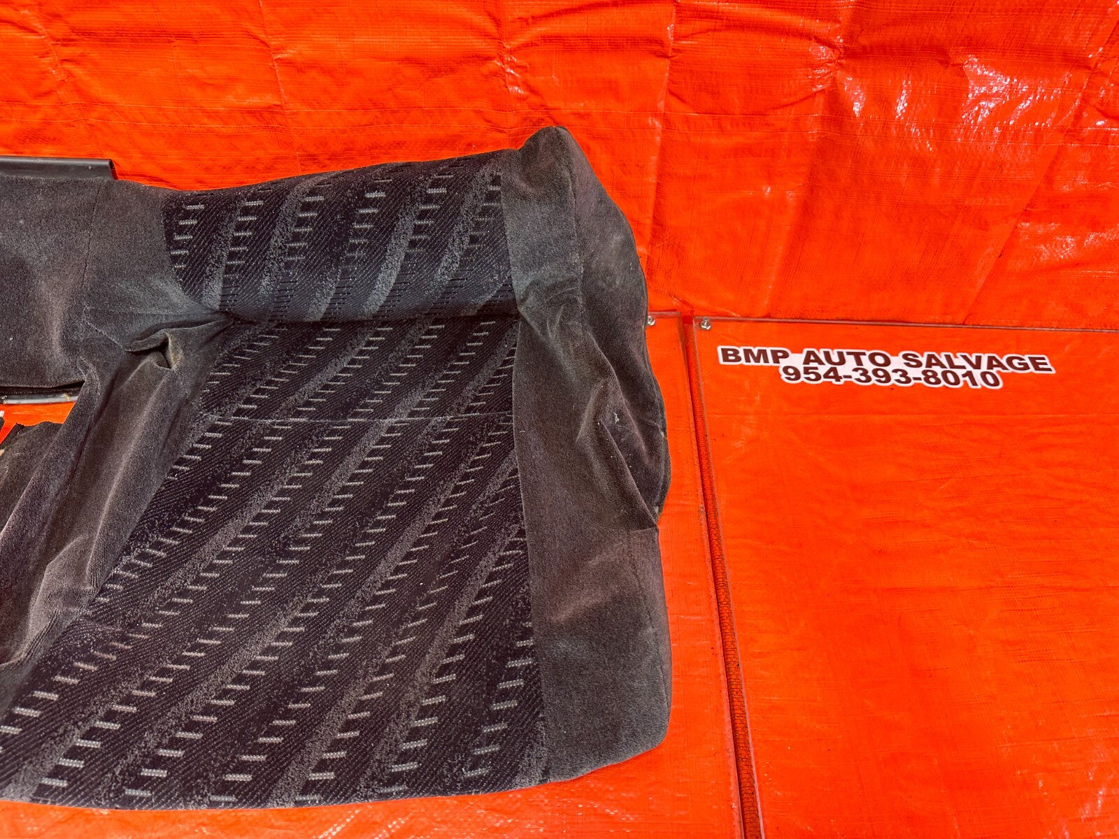 97 01 HONDA PRELUDE   REAR LOWER SEAT SKIN COVER FABRIC   OEM FACTORY #2594
