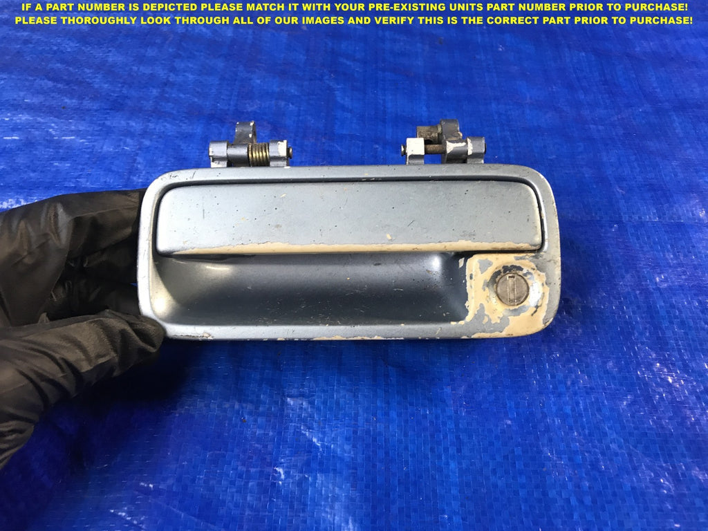 OEM 1991 91 HONDA CIVIC SEDAN DRIVER LEFT FRONT EXTERIOR DOOR HANDLE 0