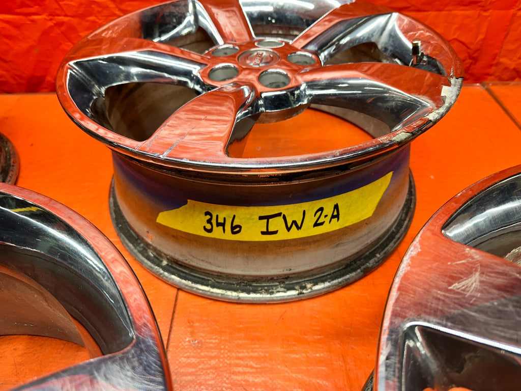 03-08 NISSAN 350Z - 5 SPOKE CHROME WHEELS RIMS - OEM FACTORY OE #34613