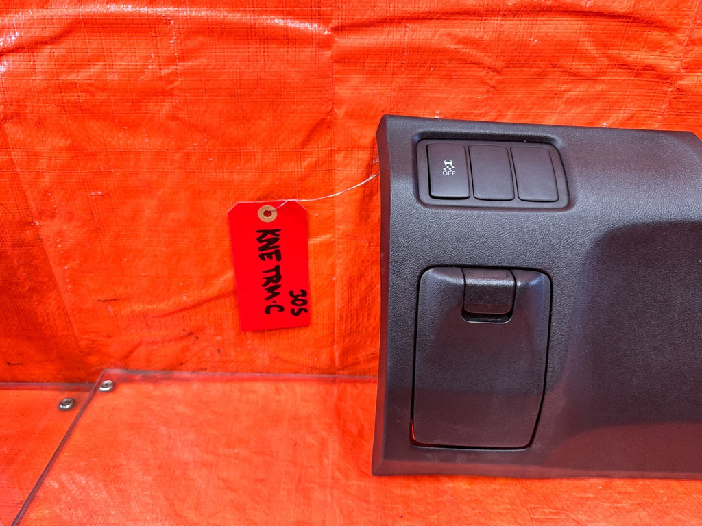09 14 ACURA TSX   KNEE TRIM UNDER STEERING COLUMN LOWER COVER   BLACK   OEM #3051