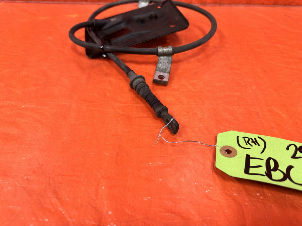 00 09 HONDA S2000   PASSENGER RIGHT EMERGENCY PARKING BRAKE CABLE LINE   OEM 2901