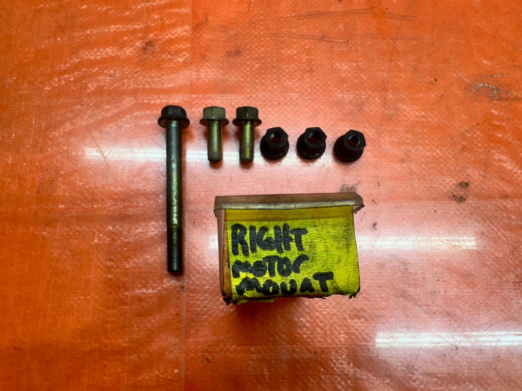 97 01 HONDA PRELUDE 2.2L RIGHT PASSENGER MOTOR MOUNT BOLTS HARDWARE OEM #3360