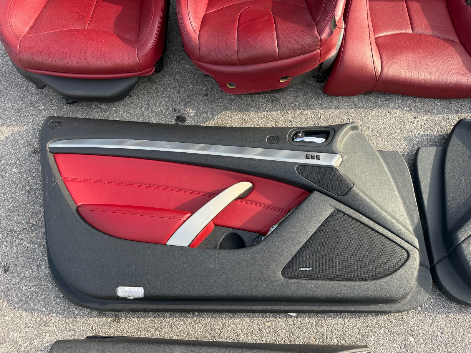 INFINITI G37 Q60 CONVERTIBLE IPL EDITION FRONT SEATS REAR SEATS DOOR PANELS OEM16