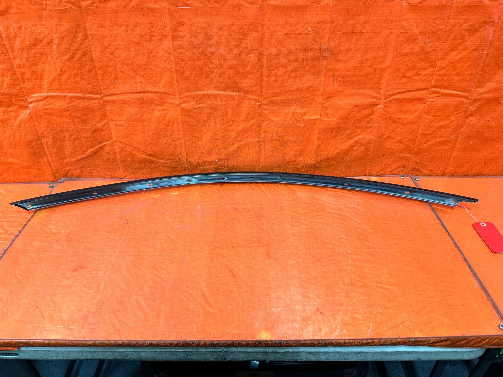 10 16 HYUNDAI GENESIS COUPE   DRIVER LEFT GLASS WINDOW DRIP MOLDING OEM #3027