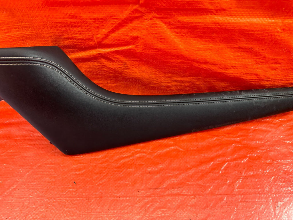 14 17 INFINITI Q50   ARM REST CENTER CONSOLE TRIM INSERT   LEFT SIDE   OEM #2223