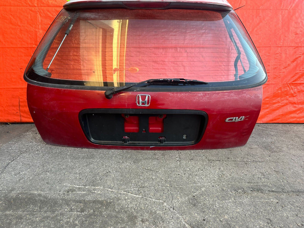 96 00 HONDA CIVIC   REAR HATCH BACK HATCHBACK TAIL GATE TAILGATE TRUN OEM #2871