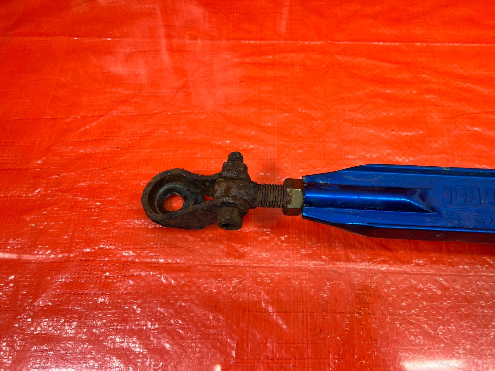 02 06 ACURA RSX   MEGAN   MEGAN REAR LOWER TIE BAR SUBFRAME BRACE   RUST   #1797