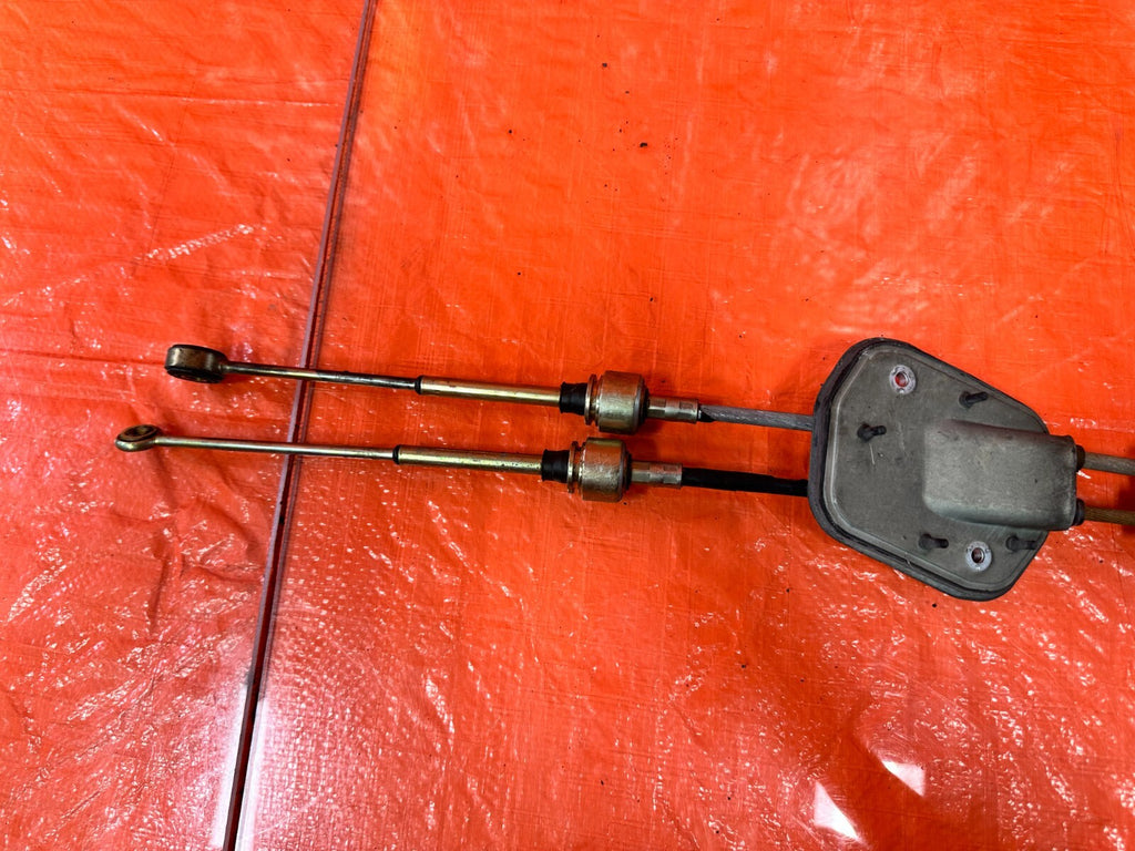 92 96 HONDA PRELUDE   MANUAL STICK SHIFT SHIFTER CABLE SET CABLES WIRES OEM #27319