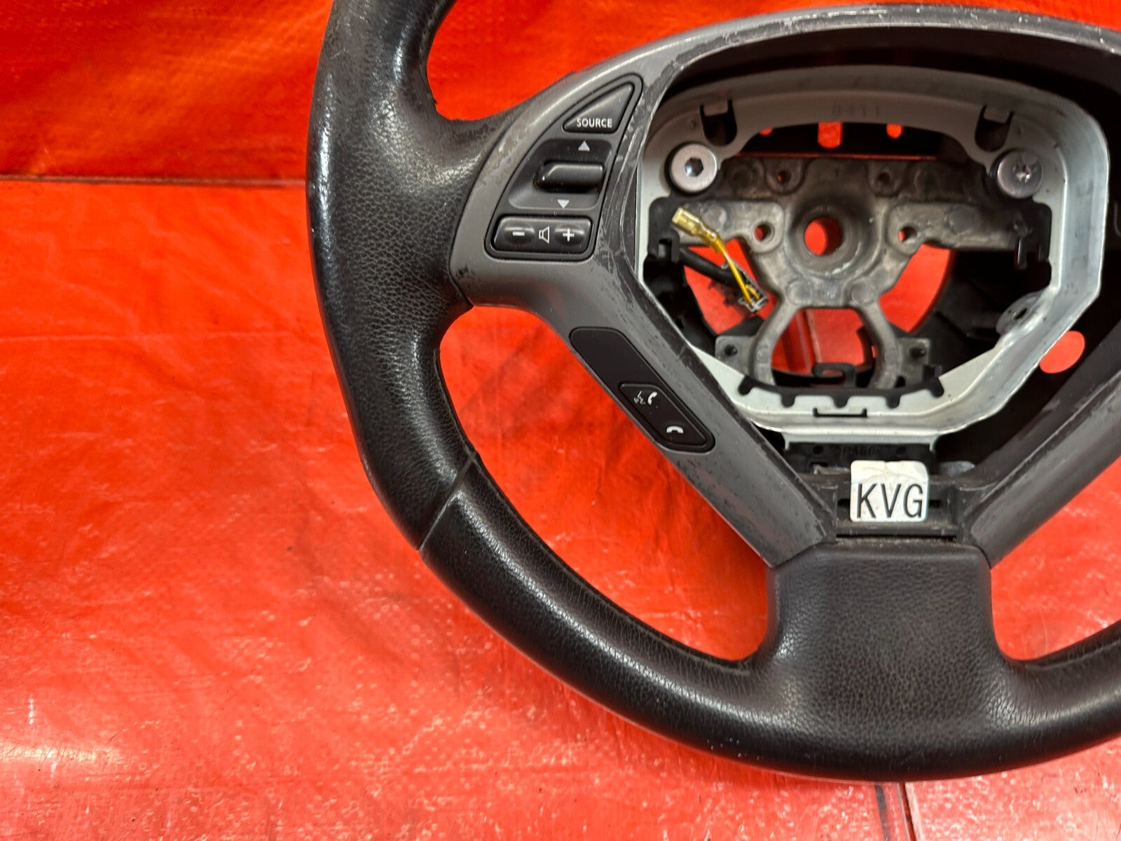 08 15 INFINITI G37 & Q60    2D COUPE  STEERING WHEEL   WEAR READ DESC   OEM #20713