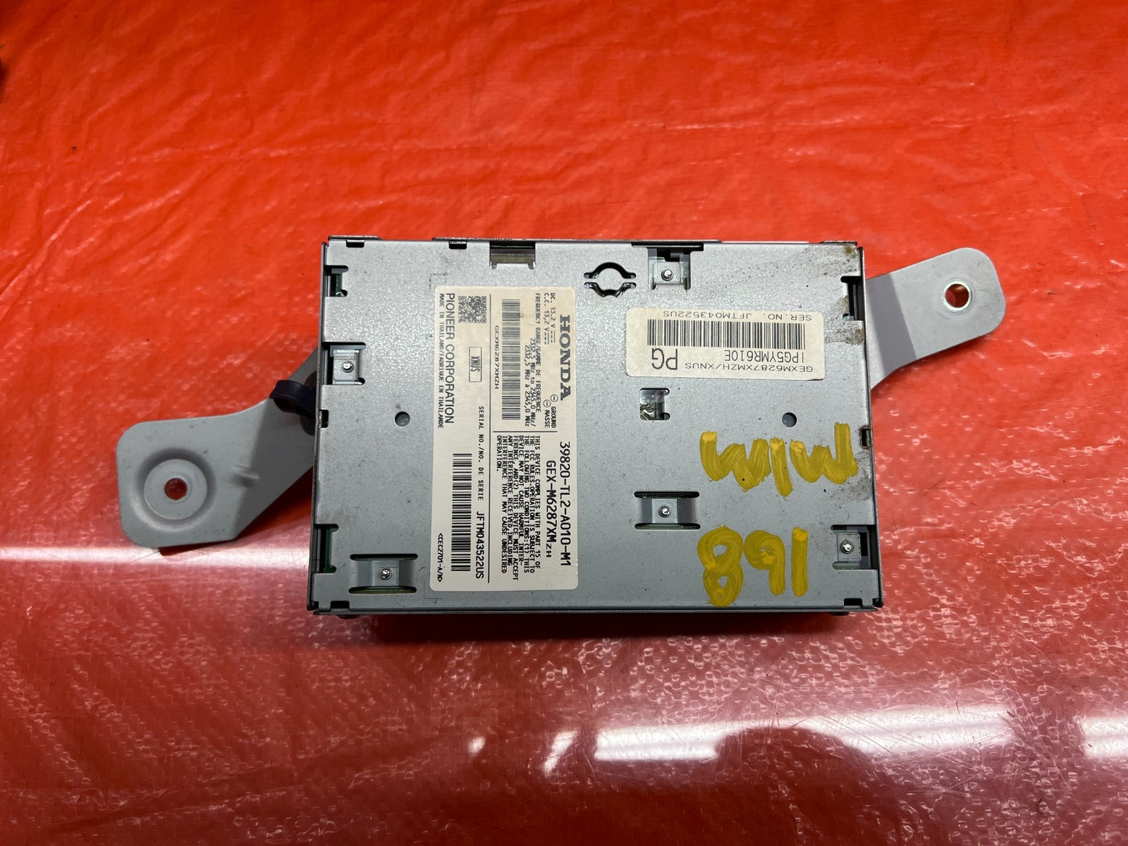 09 14 ACURA TSX   XM SATELLITE RADIO MODULE   39820 TL2 A01   OEM #1670