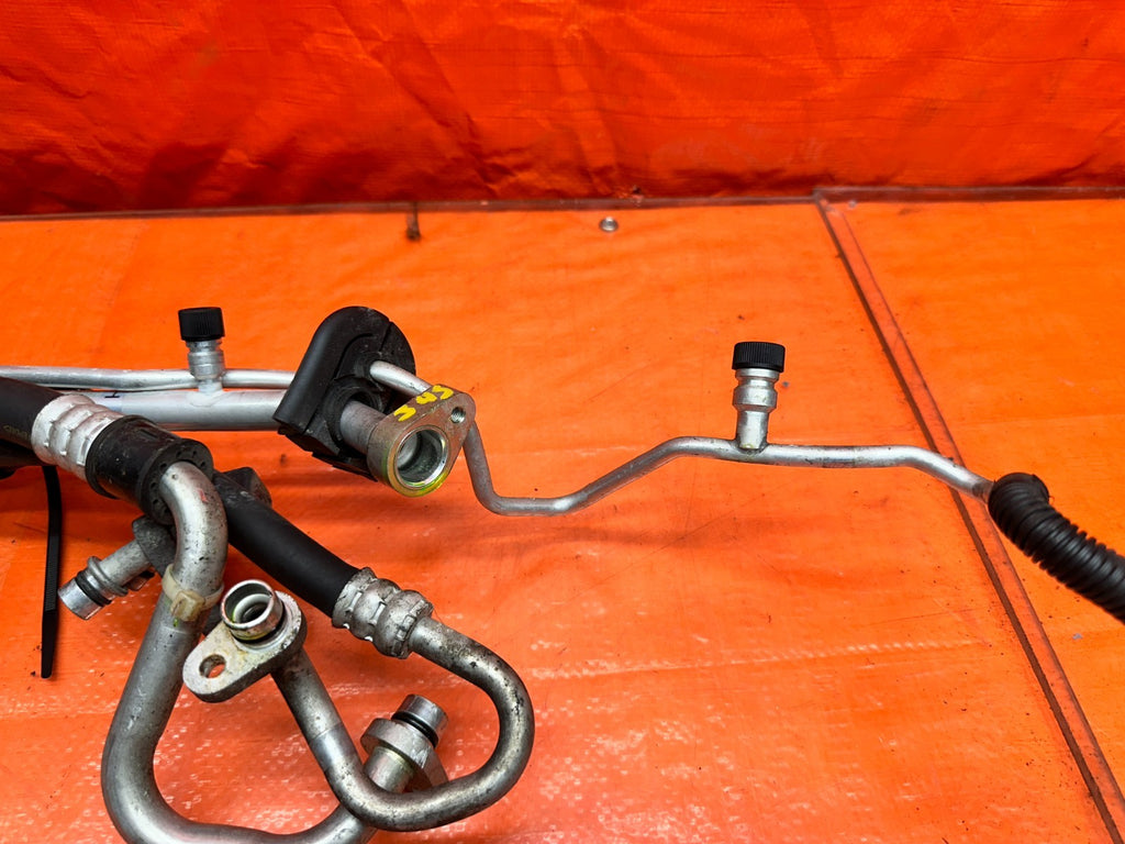 14-15 INFINITI Q50 3.7L AWD A/C AIR CONDITIONING REFRIGERANT HOSES LINES SET #346