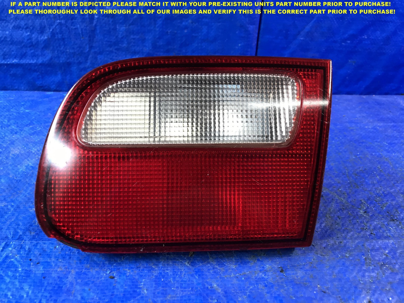 OEM 1992 1993 1994 1995   HONDA CIVIC HATCHBACK   PASSENGER RIGHT TAIL LIGHT   0