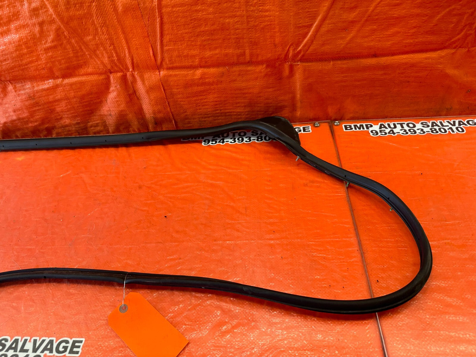 07 09 LEXUS ES350 PASSENGER RIGHT REAR WEATHER STRIP TRIM SEAL GASKET OEM 2445