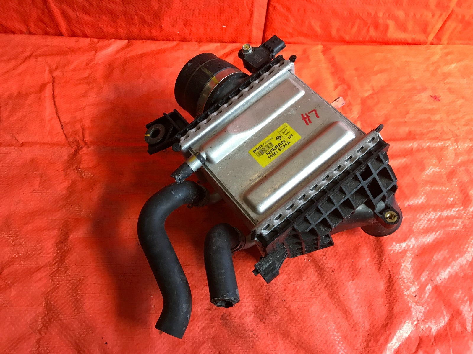 OEM 2017 17 INFINITI Q60 AWD 3.0L TT    DRIVER LEFT INTERCOOLER 14461 5CA1A1
