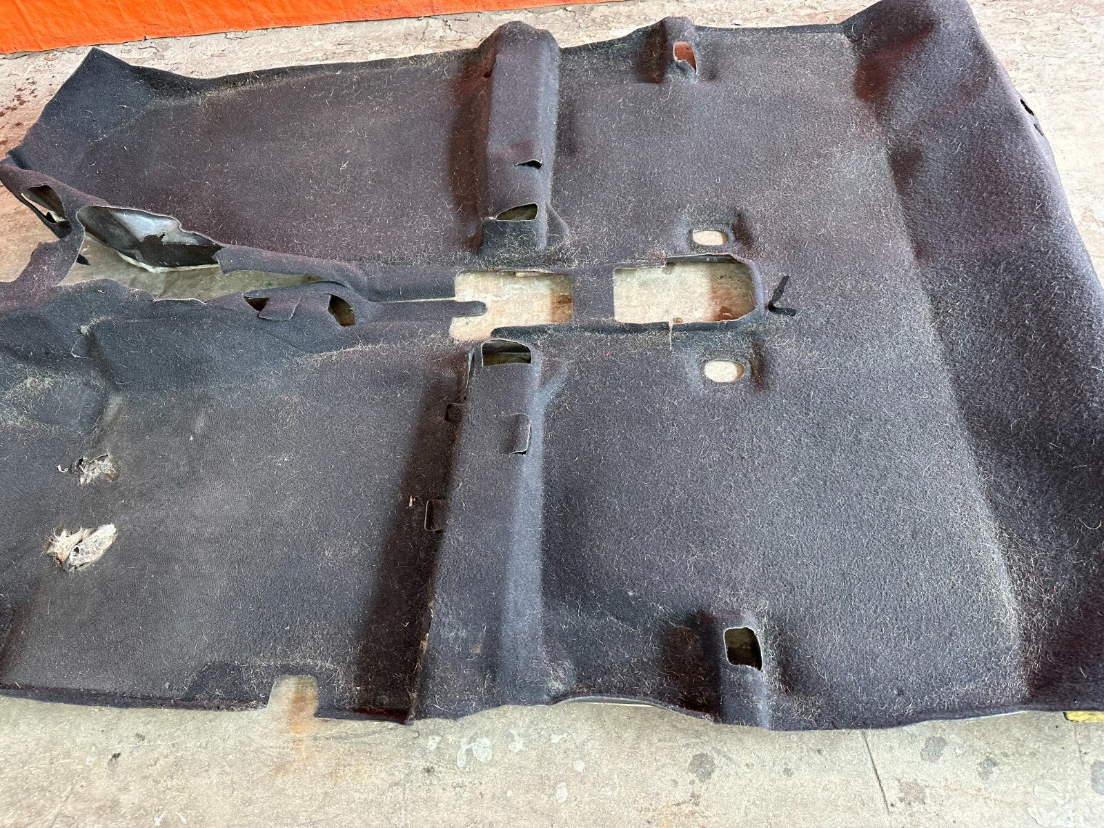 02 05 HONDA CIVIC SI EP3 HATCHBACK INTERIOR FLOOR CARPET RUG MAT   BLACK OEM 2303