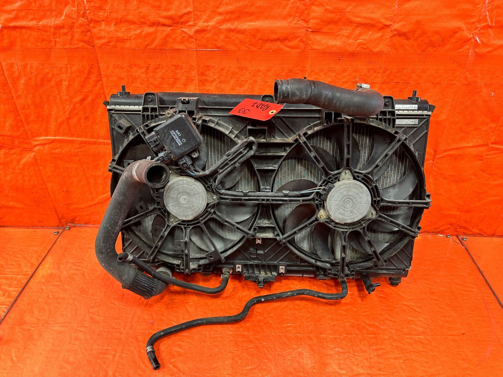 14 15 INFINITI Q50 3.7L   RADIATOR W/ COOLING FANS   OEM FACTORY OE #3131