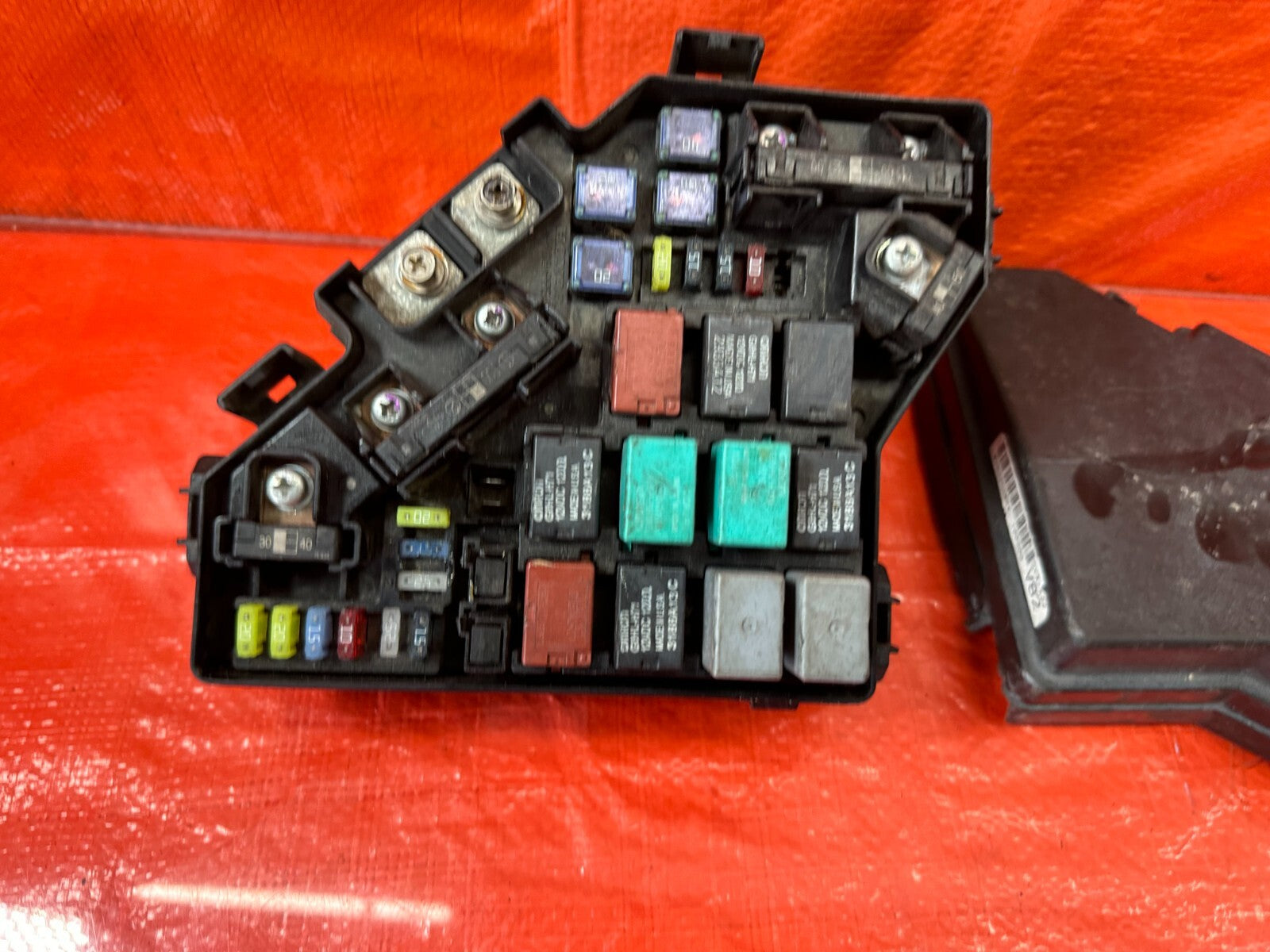 09 11 HONDA CIVIC SI 2D   EXTERIOR / ENGINE BAY   FUSE BOX PANEL   OEM #1945