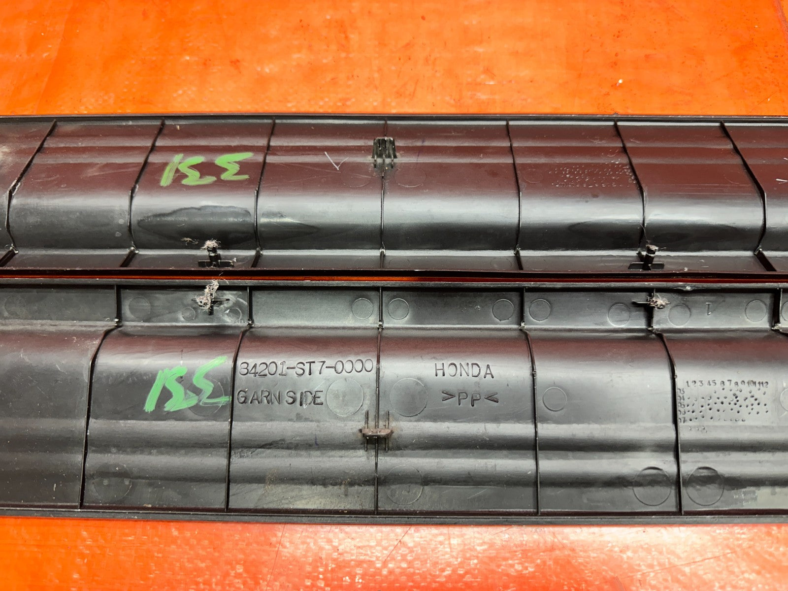 94 01 ACURA INTEGRA 2D INTERIOR FLOOR SILL KICK PANEL PILLAR OEM #33110
