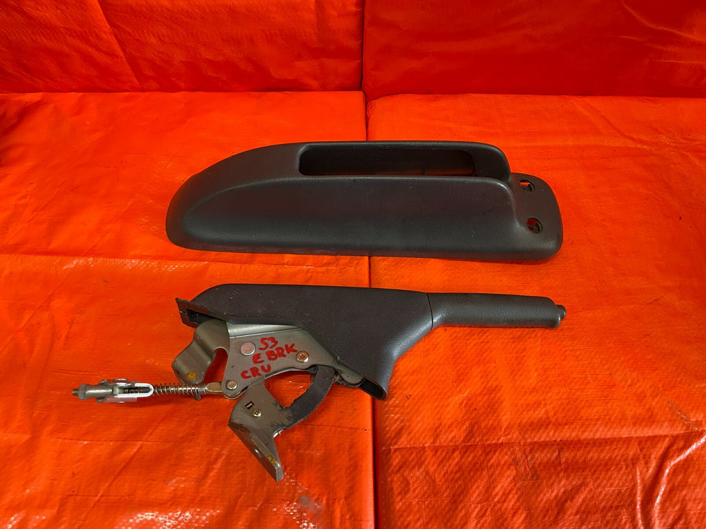 99 01 HONDA CR V CRV   EMERGENCY E PARKING BRAKE GRAB HANDLE W/ TRIM   OEM OE0