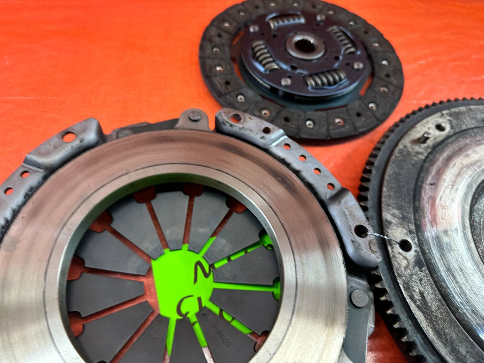 88 91 HONDA CRX   CLUTCH FLYWHEEL & PRESSURE PLATE KIT   #2439