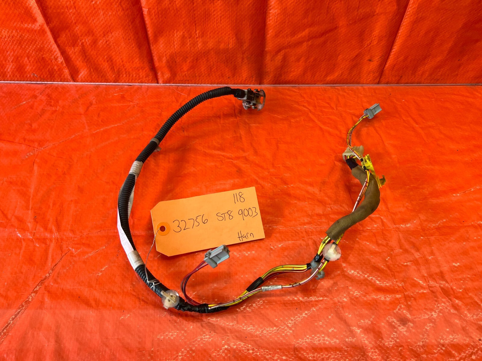 94 01 INTEGRA SEDAN   DRIVER LEFT REAR DOOR WIRING HARNESS WIRE LOOM   OEM #118 0