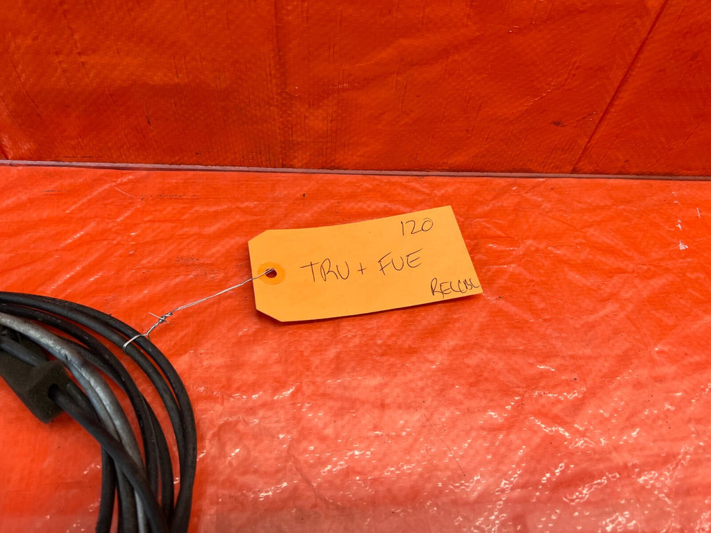97 01 HONDA PRELUDE   TRUNK & GASOLINE GAS FUEL RELEASE CABLE WIRE   OEM #1205